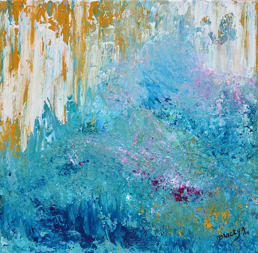 Abstract Painting - The Southern Wild by Donna Blackhall
