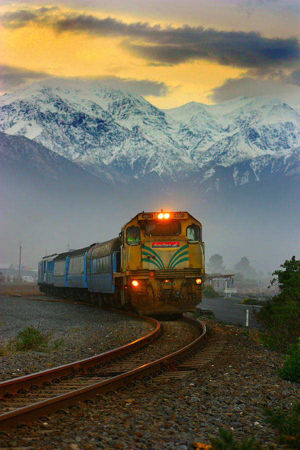 The Southerner Train New Zealand Photograph