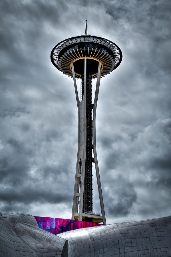 The Space Needle - Seattle Washington Photograph by David Patterson