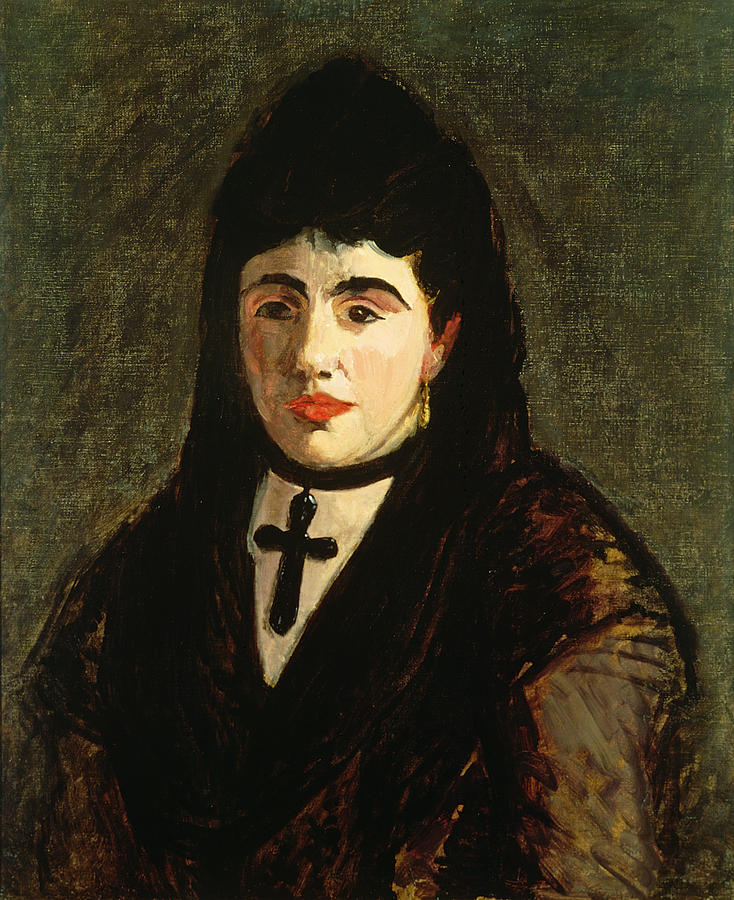 The Spaniard Painting by Edouard Manet