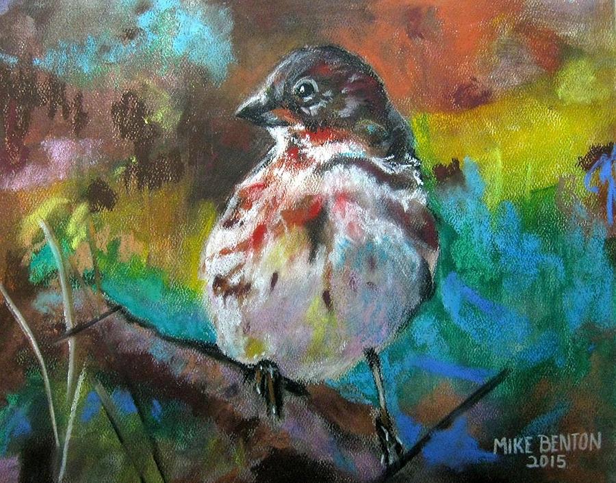 The Sparrow Pastel by Mike Benton