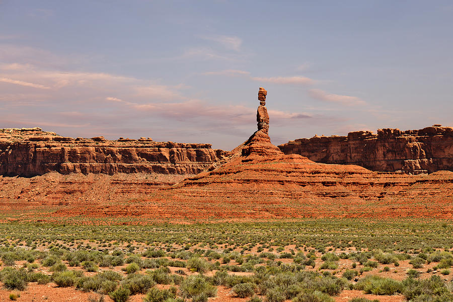 Fantasy Photograph - The Spindle - Valley of the Gods by Alexandra Till