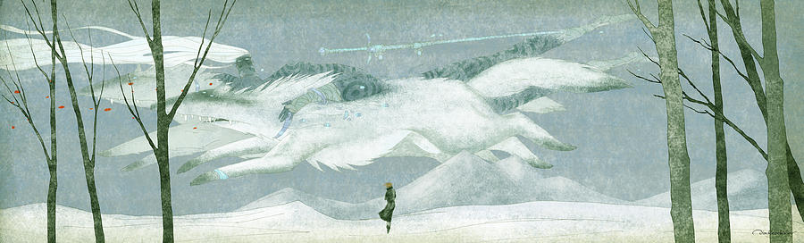 North Wind Digital Art - The Spirit Of The North Wind by Dmitry Rezchikov North Wind Digital Art - The Spirit Of The North Wind by Dmitry Rezchikov
