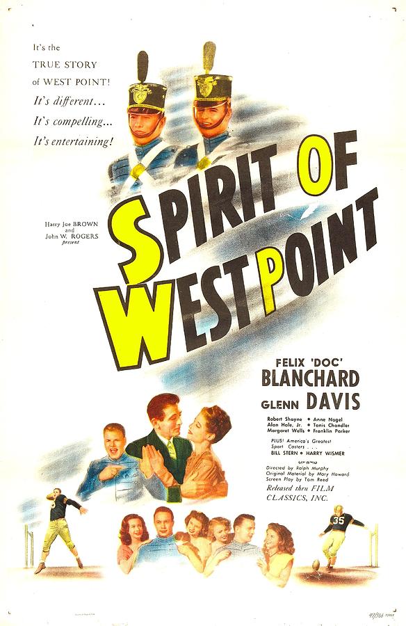 Football Photograph - The Spirit Of West Point, Us Poster by Everett