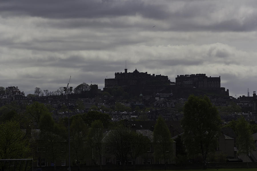 The splendor of Edinburgh Castle located on a height Photograph by Ashish Agarwal