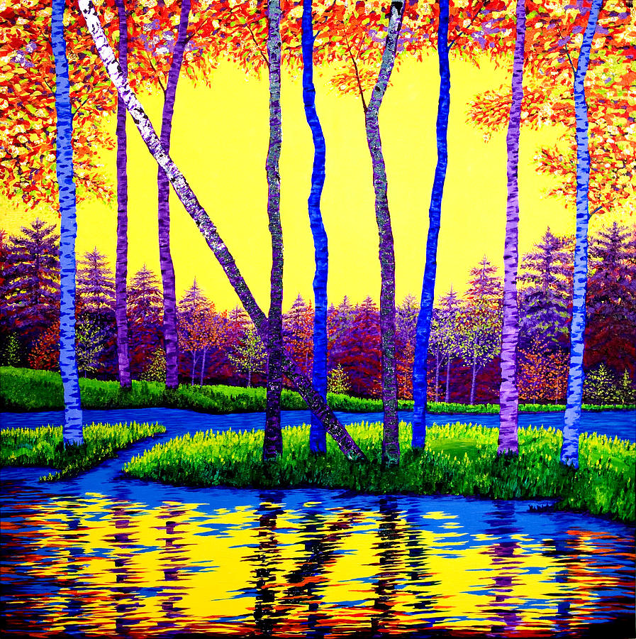 The Splendor of Nature Painting by Randall Weidner
