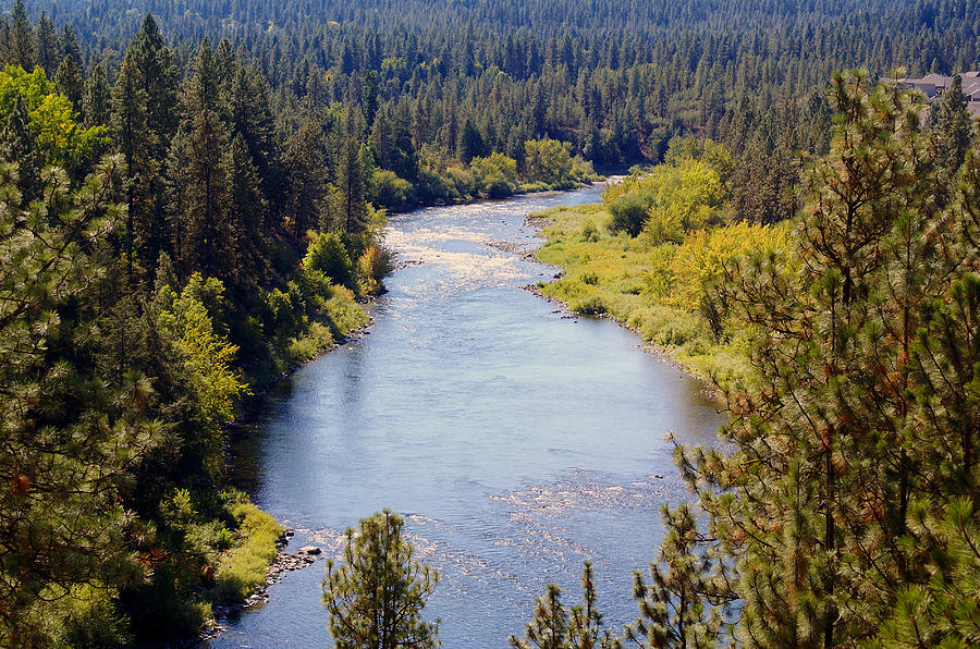 The Spokane River #2 Photograph by Ben Upham III