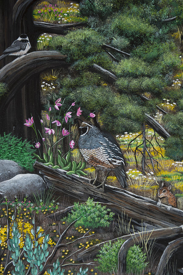 The Spring Meeting Painting by Jennifer Lake