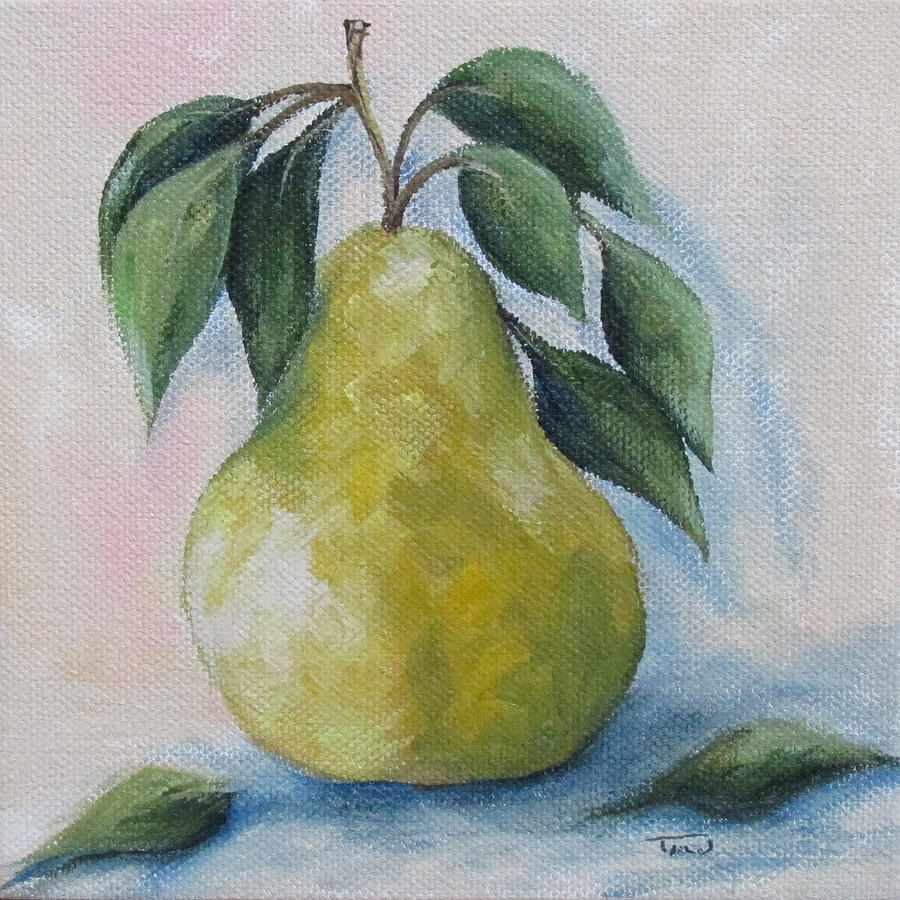 The Spring Pear Painting by Torrie Smiley