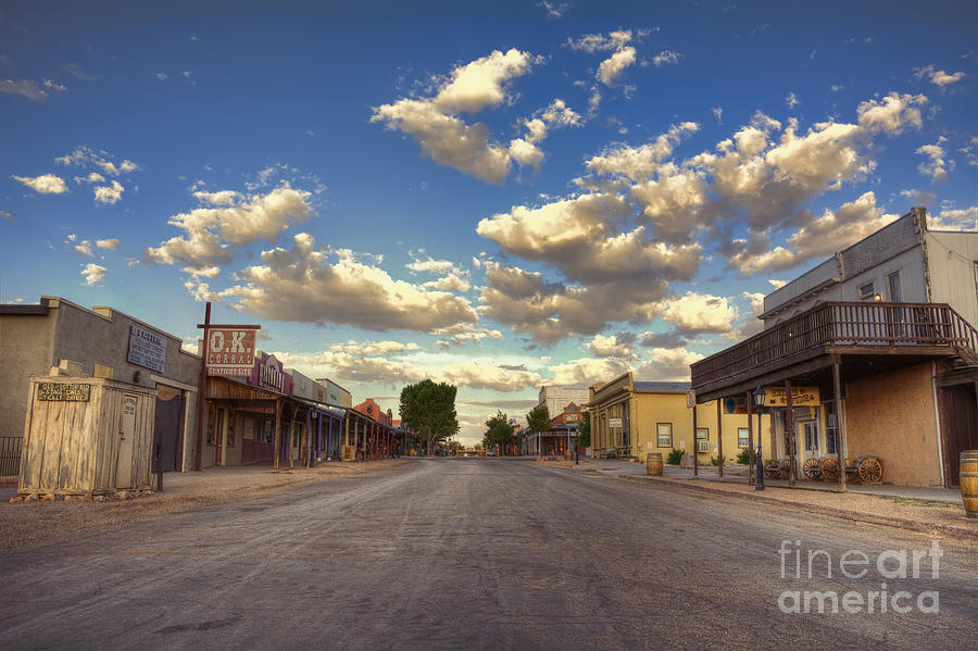 The Sreets of Tombstone Photograph by Eddie Yerkish