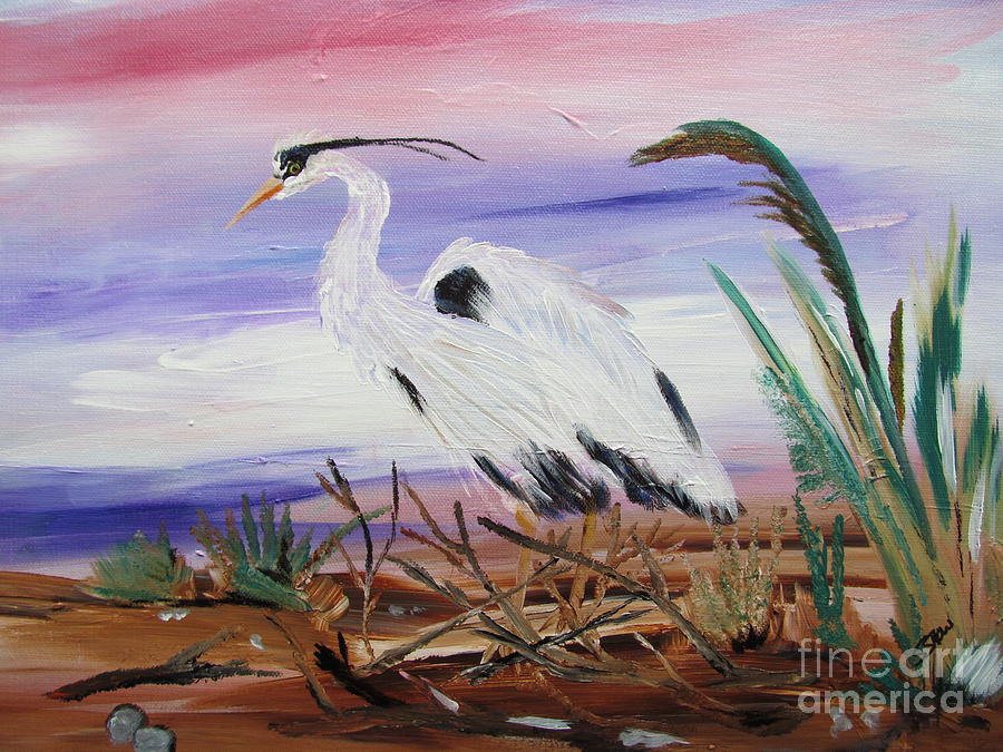 The Stance Painting by Susan Voidets