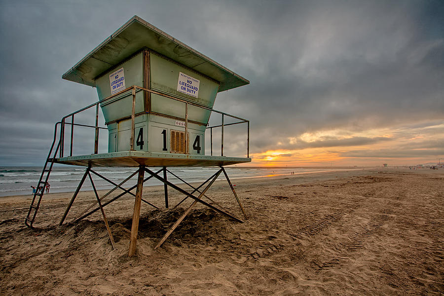 Sunset Photograph - The Stand by Peter Tellone