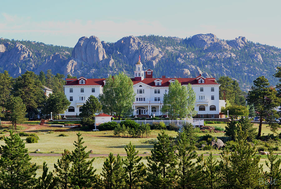 The Stanley Hotel Photograph - The Stanley Hotel by Christine Belt