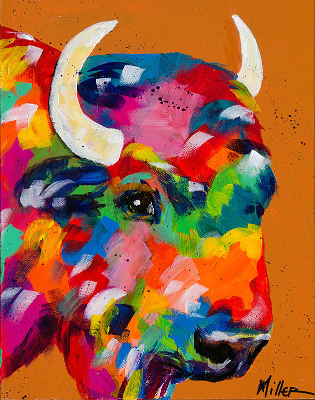 The Stare Down Painting by Tracy Miller