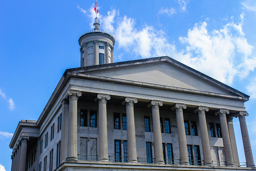 The State Capital at Nashville Photograph by Robert Hebert