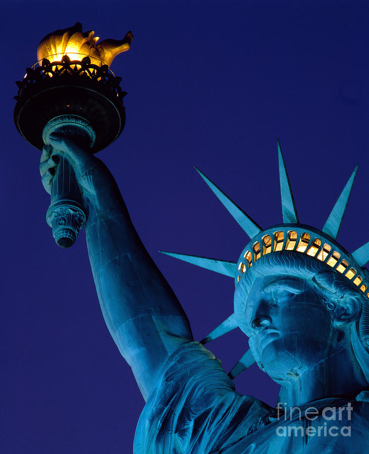 Statue Of Liberty Photograph - The Statue Of Liberty in New York by Rafael Macia