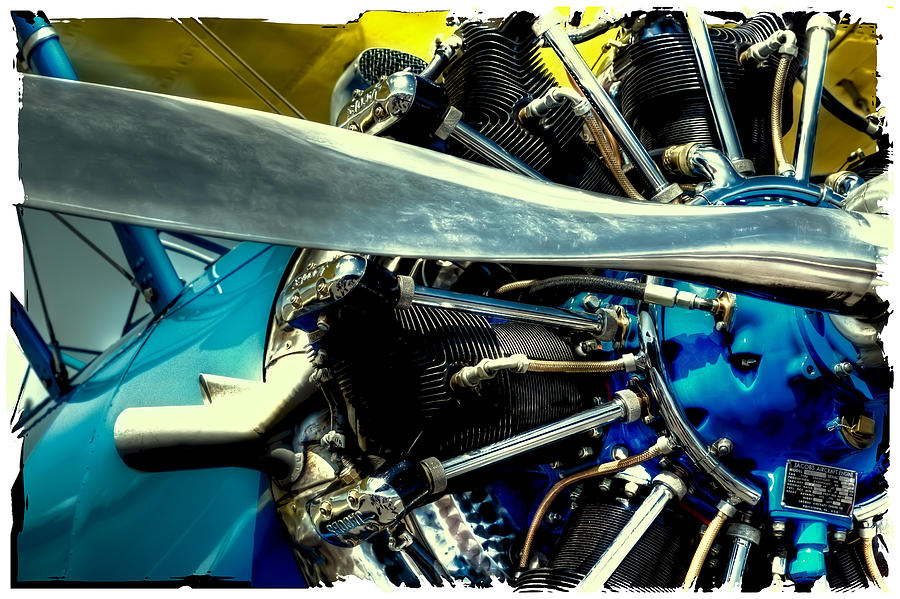 The Stearman Engine Photograph by David Patterson