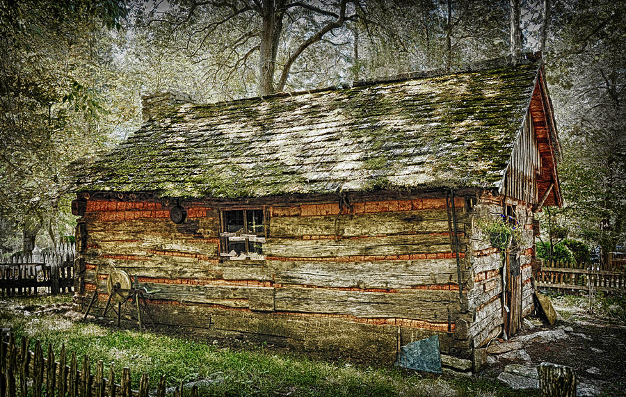 The Stewart Cabin Photograph by Paul Mashburn