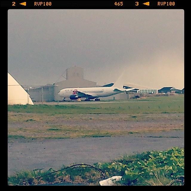 Rollingstones Photograph - The Stones Plane At Manston by Grace Bryant