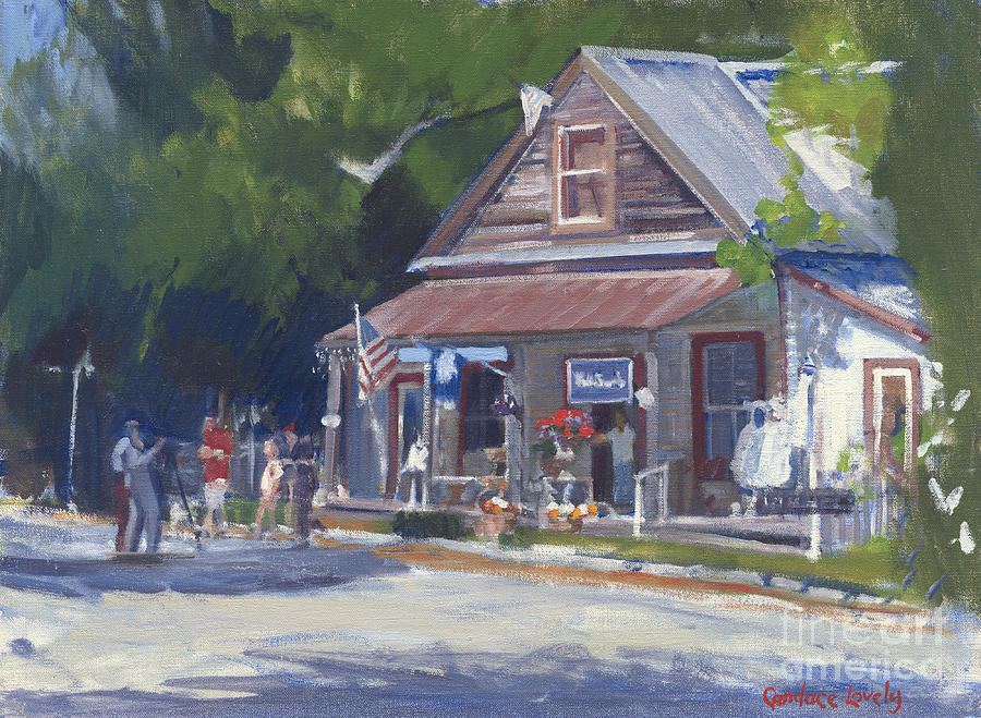 The Store Painting by Candace Lovely