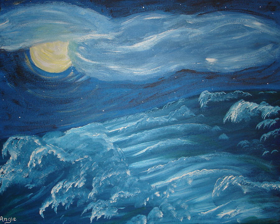The Storm Painting by Angie Butler