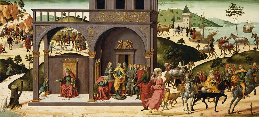 The Story of Joseph Painting by Biagio d Antonio
