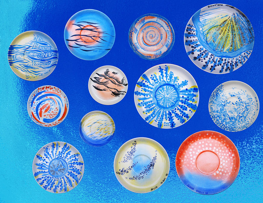 The Story Of The Sea 9 Ceramic Art by Tingting Su