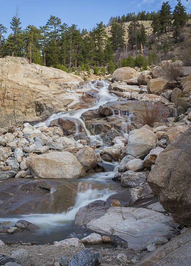 Landscape Photograph - The Stream by Amber Kresge