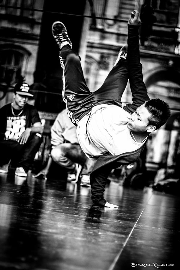 Sports Photograph - The street dancer by Stwayne Keubrick