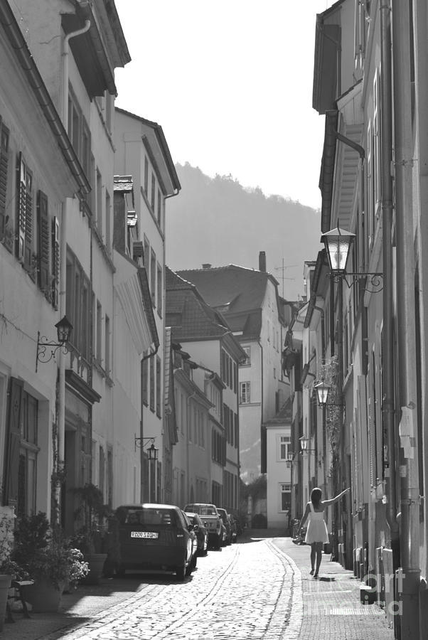 The Streets of Heidelberg Photograph by Viesel - Fine Art America