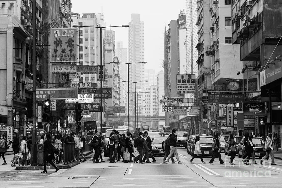 The streets of Hong Kong Photograph by Asiadreamphoto