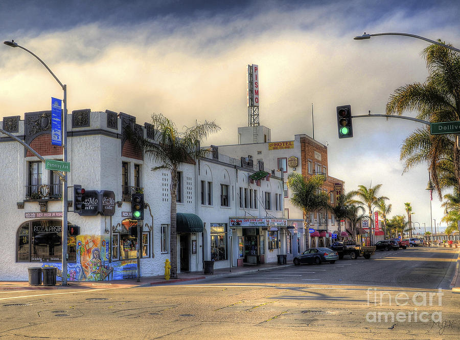 The Streets of Pismo Beach Photograph by Mathias 