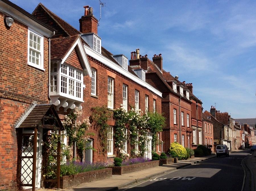 The Streets of Winchester England Photograph by Lois Ivancin Tavaf ...