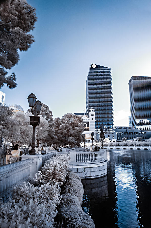 The Strip in Infrared Photograph by Jason Chu