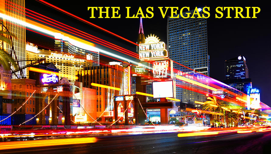 The Strip Las Vegas Photograph by David Lee Thompson