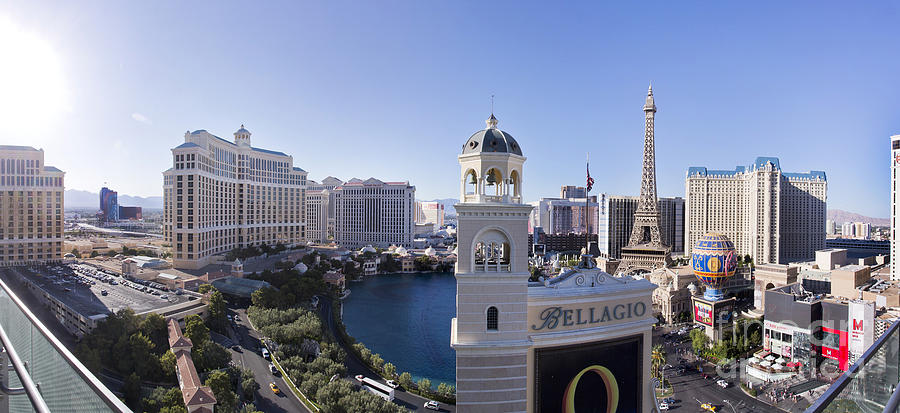 the Strip Las Vegas panorama Photograph by Sv