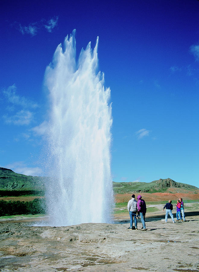 The Strokkur Geyser Photograph by Science Photo Library The Strokkur Geyser Photograph by Science Photo Library