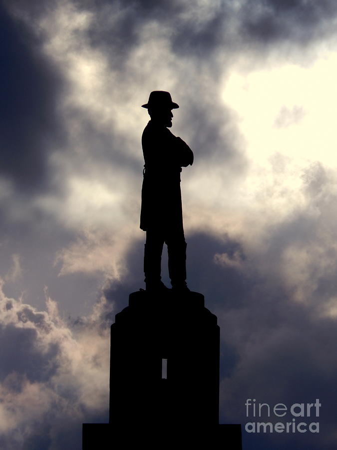 The Summer Solstice Of The Statue Of General Robert E. Lee In New Orleans Louisiana Photograph