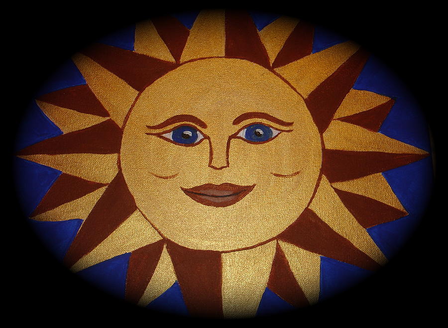The Sun Painting by Angie Butler