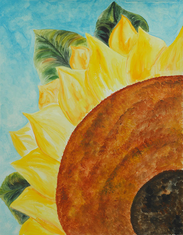 The Sun Has Risen Painting by Donna Blackhall