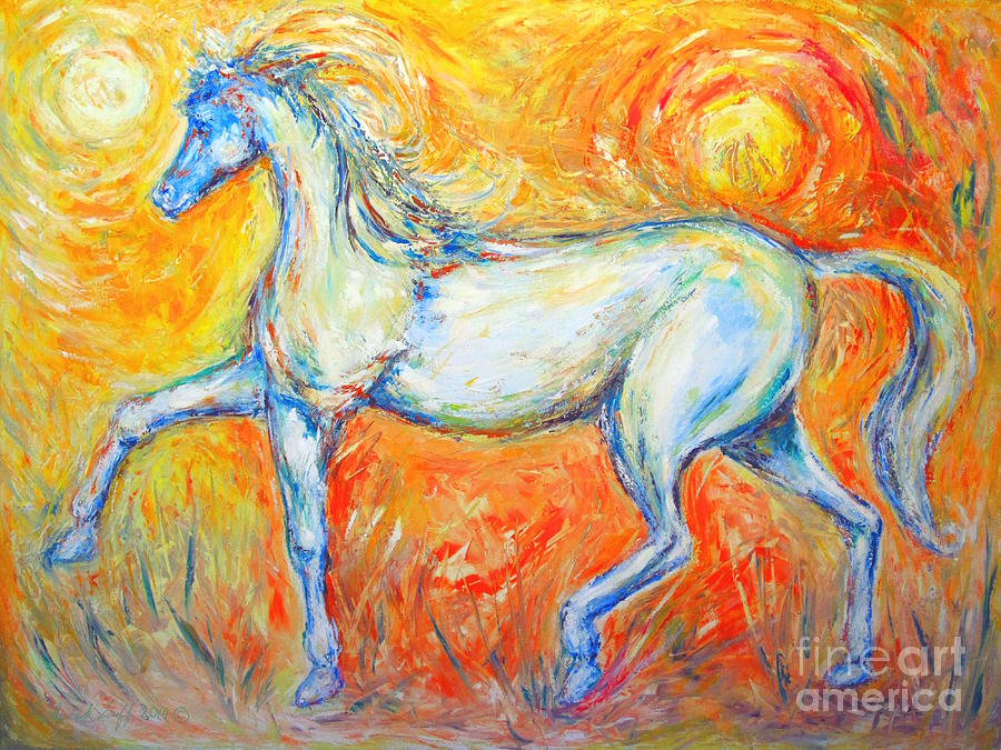 The Sun Horse Painting