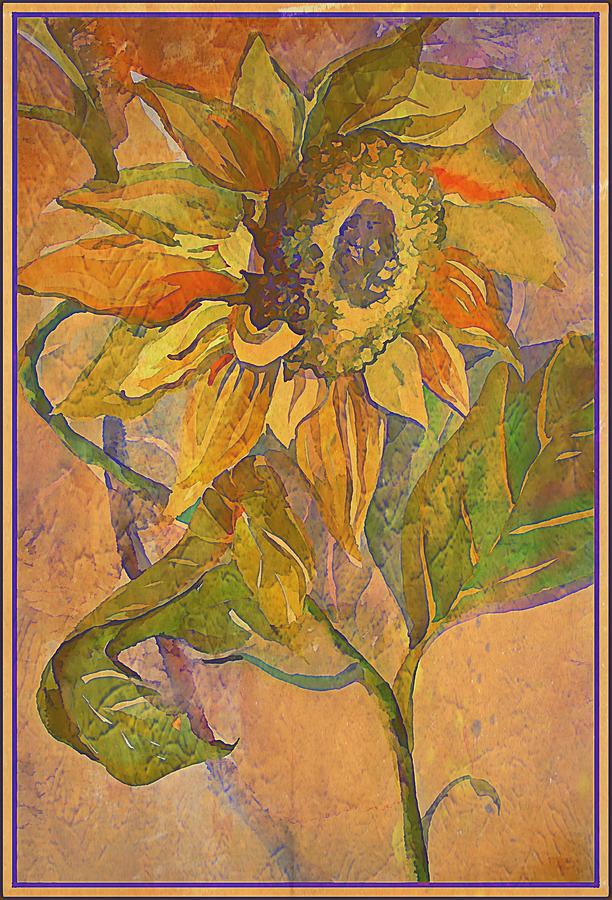 Sunflower Painting - The Sunflower by Mindy Newman