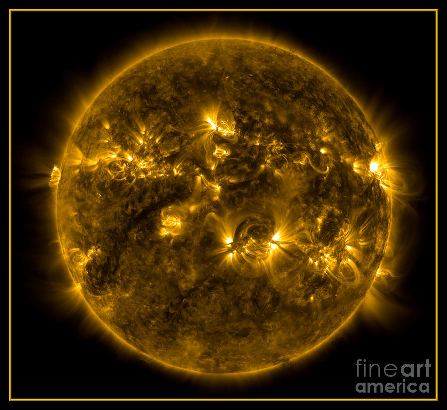 The Suns Corona NASA Photograph by Rose Santuci-Sofranko