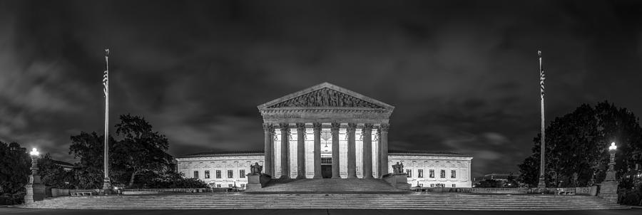 Greek Photograph - The Supreme Court by David Morefield