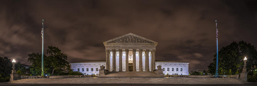 The Supreme Court in Color Photograph by David Morefield
