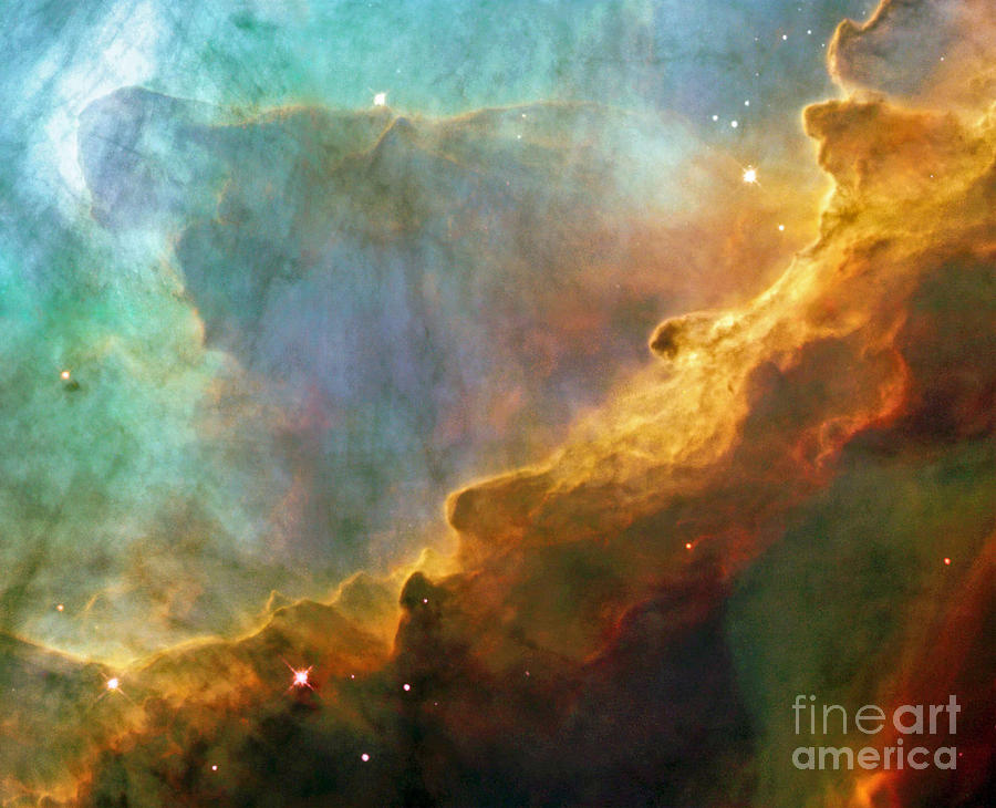The Swan Nebula Photograph by Rod Jones