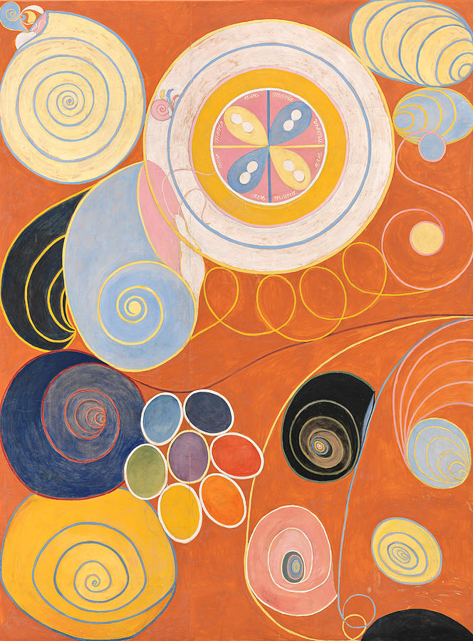 The Swan No 17 Painting by Hilma af Klint