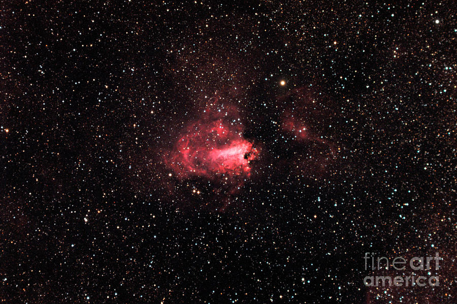 The Swanomega Nebula Photograph by John Chumack