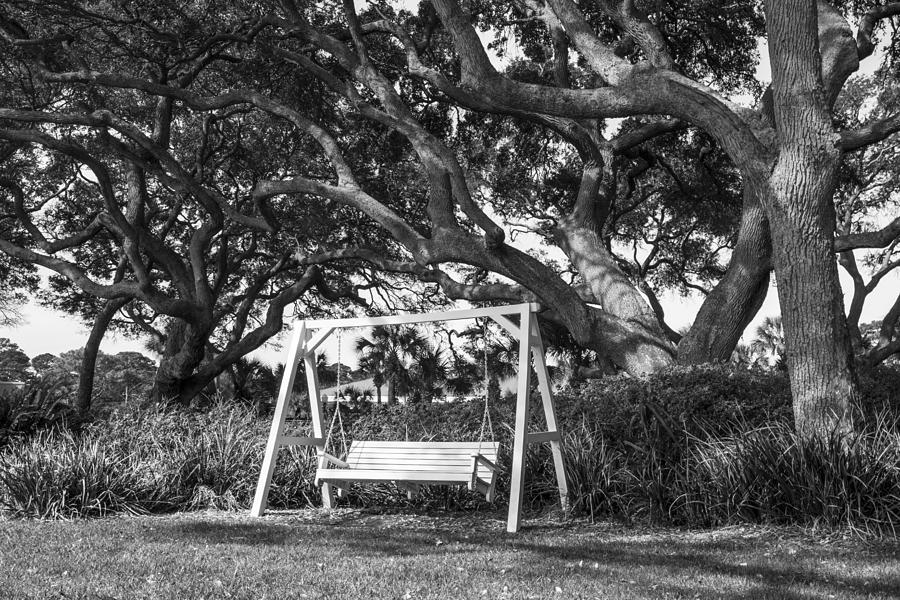 Architecture Photograph - The Swing by Debra and Dave Vanderlaan