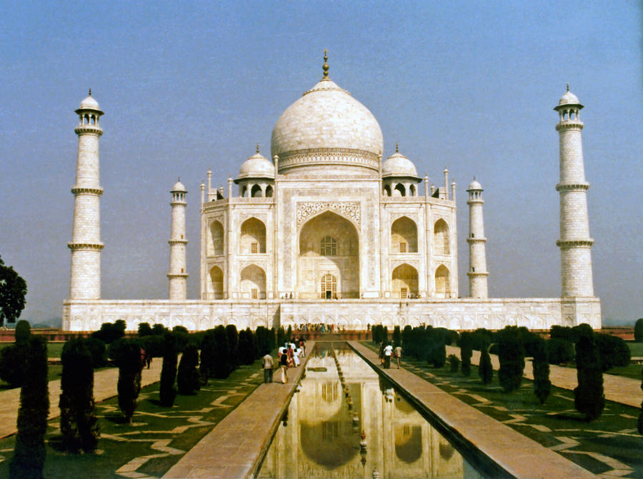 The Taj Photograph by Kurt Van Wagner